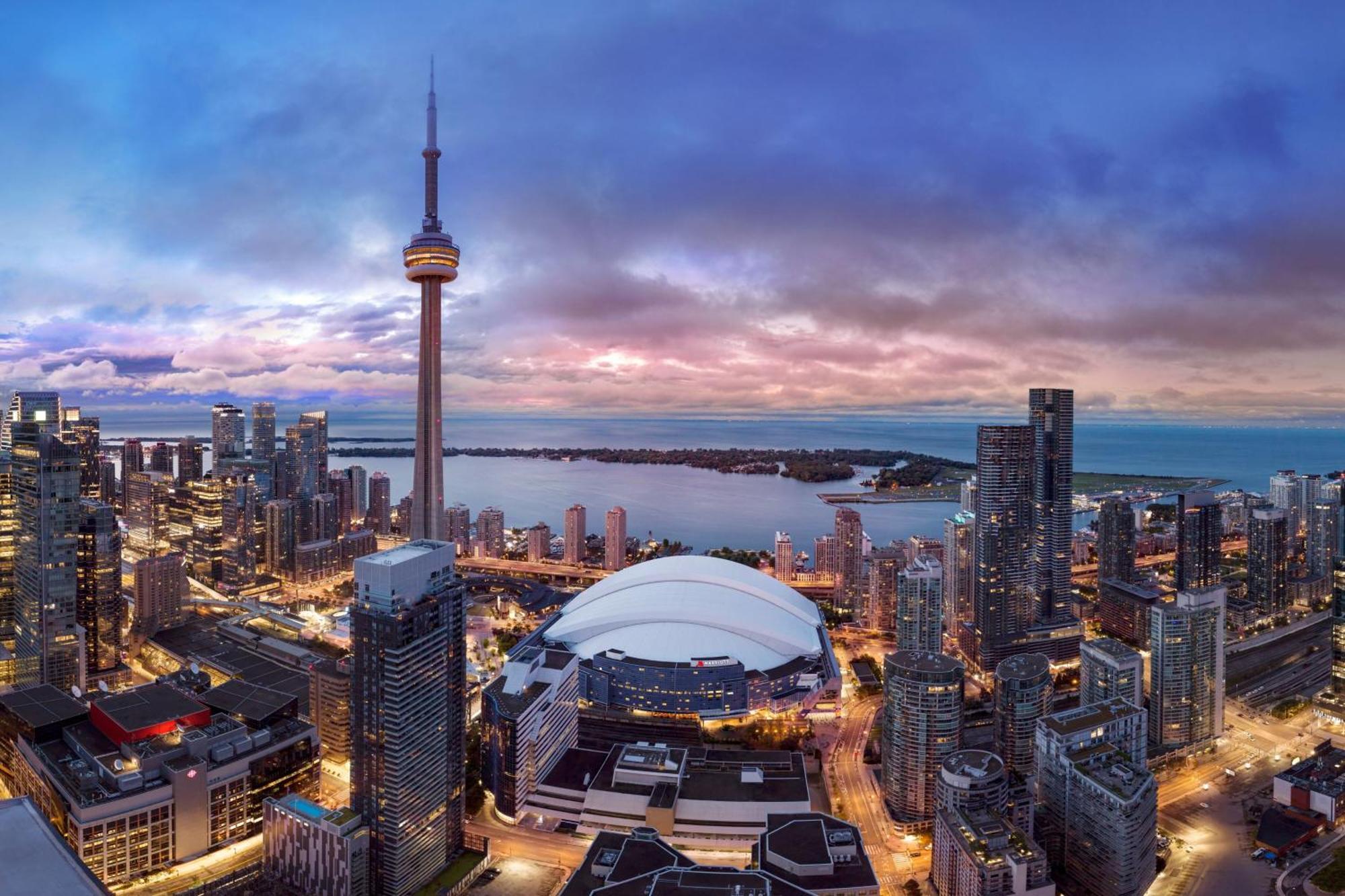 Toronto Marriott City Centre Hotel Exteriér fotografie