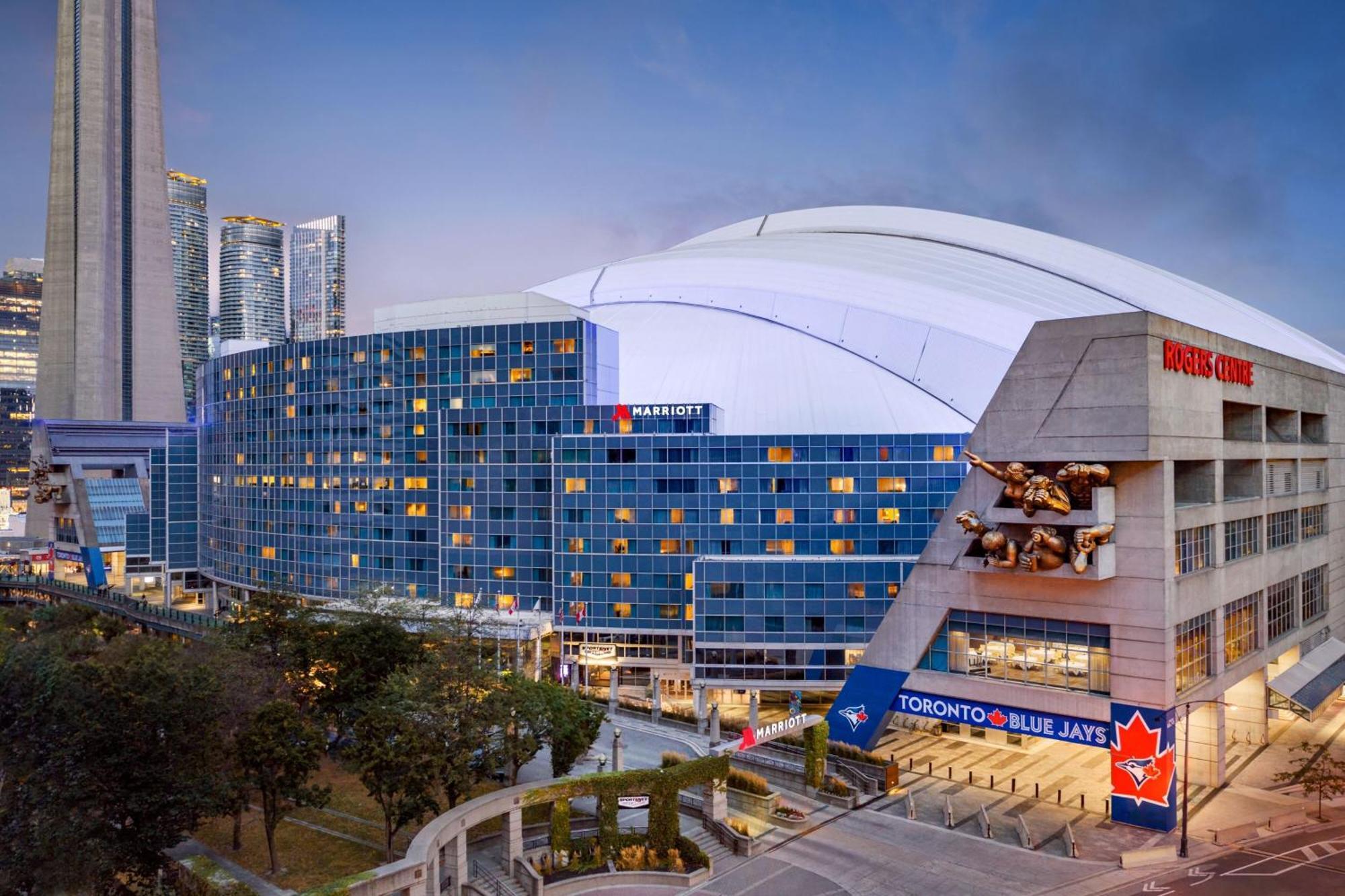 Toronto Marriott City Centre Hotel Exteriér fotografie